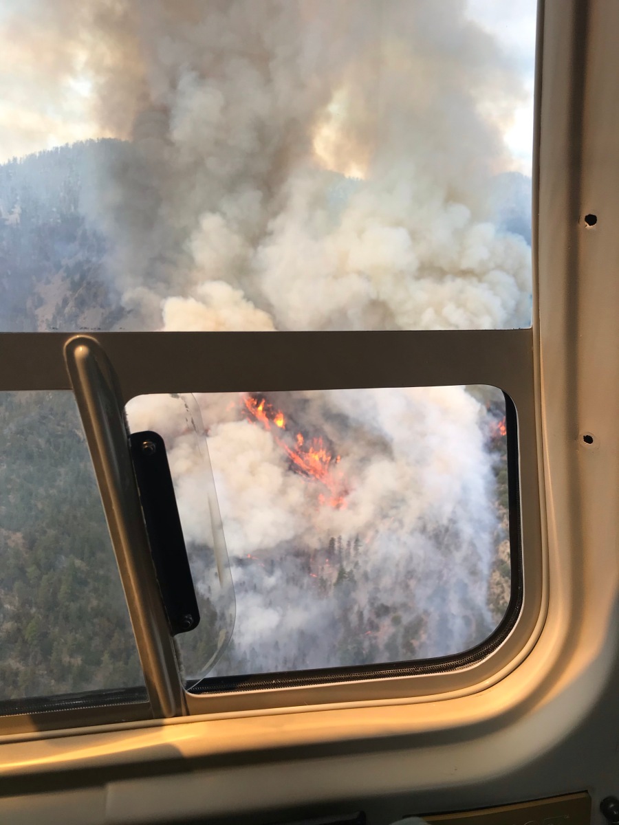 Vics Peak Fire 3% Contained, Uptick in Fire Activity from Recent Weather - nmfireinfo.com